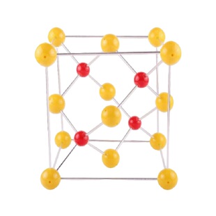 常用晶胞球棍模型12件套氯化钠氯化铯萤石金刚石碘干冰石墨钠铜锌