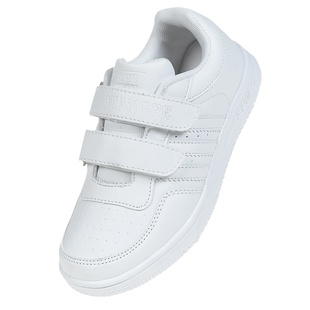 春秋童鞋男童儿童白色运动鞋女童白波鞋校鞋小白鞋防滑板鞋韩版潮