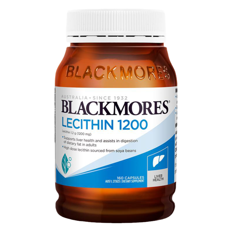 澳佳宝BLACKMORES大豆卵磷脂软胶囊160粒中老年澳洲进口官方正品