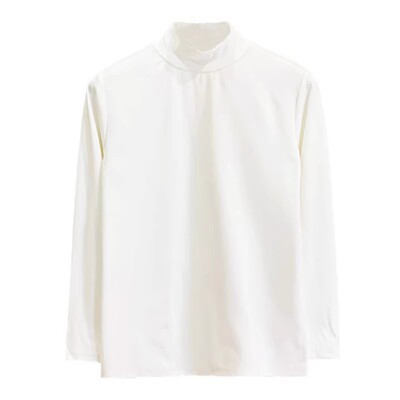 长袖简约休闲青年磨毛t恤高级感