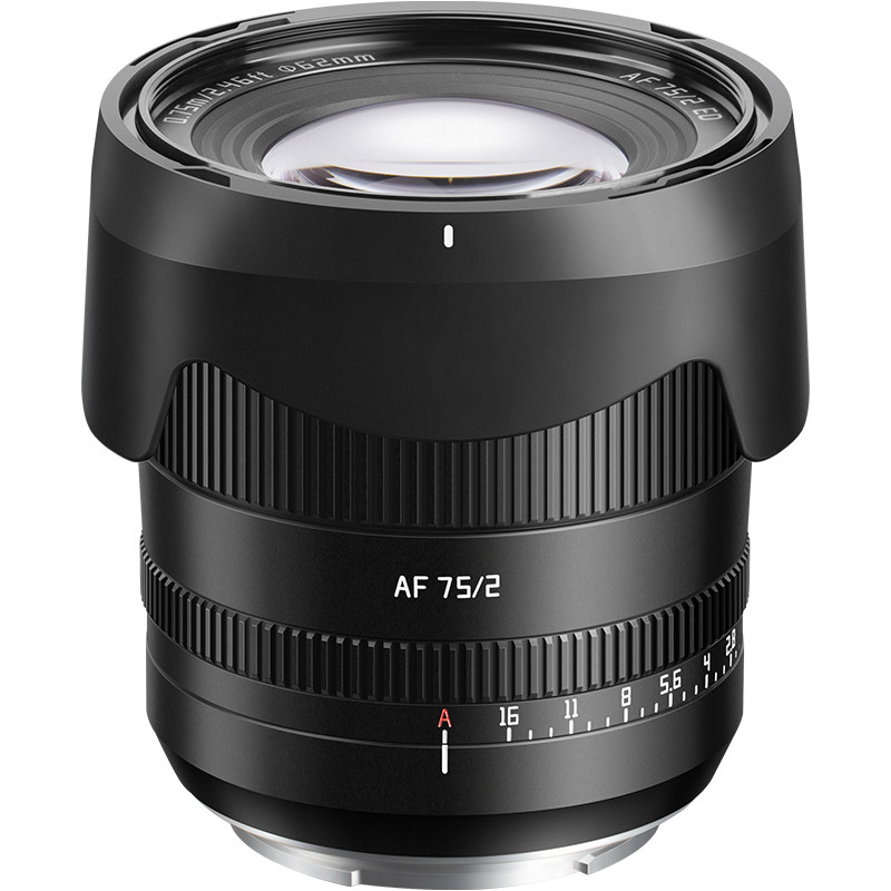 铭匠75mm F2全画幅自动镜微单镜头