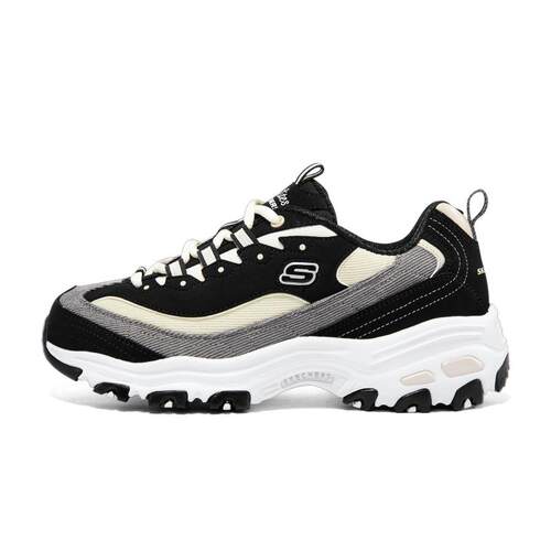 Skechers斯凯奇奶茶熊椰乳拿铁新款复古老爹鞋男女情侣运动老爹鞋