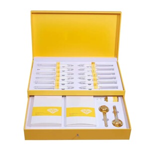 美容院6d海绵骨针焕肤海绵套硬胶霜收缩毛孔亮肤童颜藏矽针微晶6D