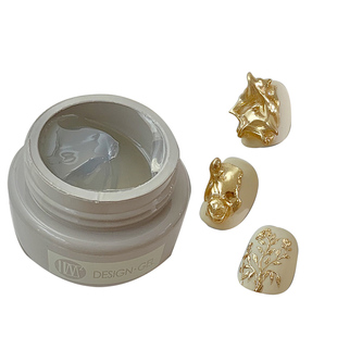 1CM2原创美甲 半固态魔幻魔镜造型胶 升级版更立体 更亮 更好操作