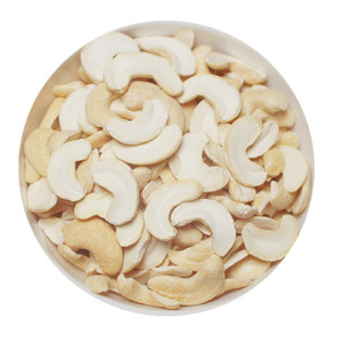 腰果仁半片生碎仁原味熟腰果仁越南新货整500净重真空装零食发批