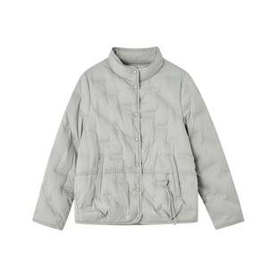 indicia标记商场同款2025冬季新款简约气质短款羽绒服 F2D5YR480N