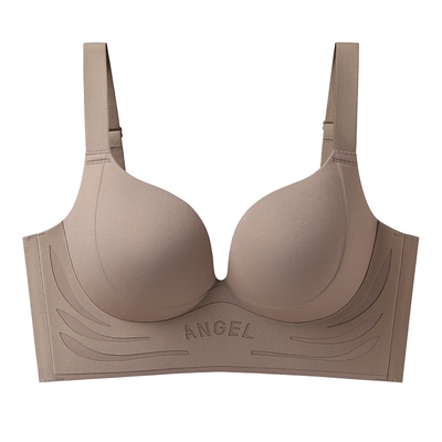 大胸收副乳内衣女大码胖mm调整型