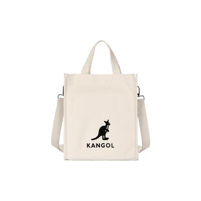 KANGOL官方正品大容量帆布包上课