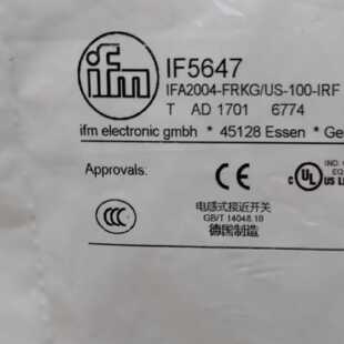 议价IFM IF5538 IF5647 IF5653 IF5775 全新原装正品易福门