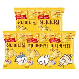 韩国进口海太蜂蜜黄油味薯片土豆片膨化零食品节日送礼