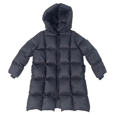 小满鹅95白鸭绒中长款儿童羽绒服