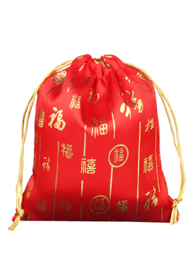 烫金红色福袋大号礼品收纳袋