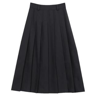 闭店倒计时SAMDAO -经典中长款百褶裙半身裙显瘦裙子