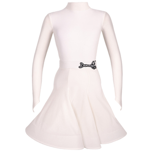 Dancebaby拉丁舞服规定服2025新款薄丝绒练功服规定赛服DAS676B