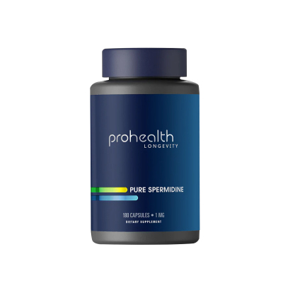 美国ProHealth Pure Spermidine 纯亚精胺酸180粒胶囊1mg膳食补充