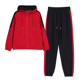 高端品牌女士休闲运动服套装女款2026新款爆款卫衣超火春装一整套