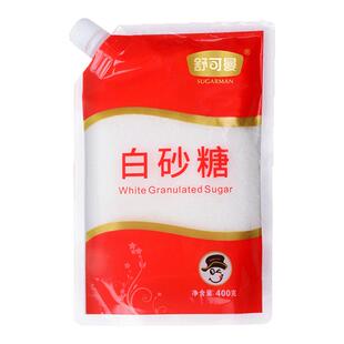 舒可曼白砂糖袋盖设计碳化糖烘焙糖浆糖水细白糖冲饮调味