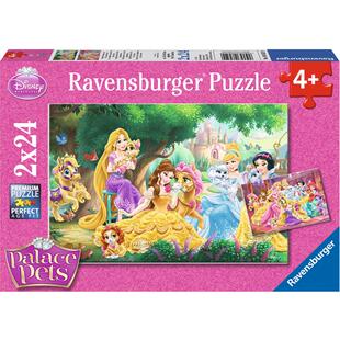 睿思ravensburger迪士尼公主3合1拼图儿童益智玩具女孩3岁以上