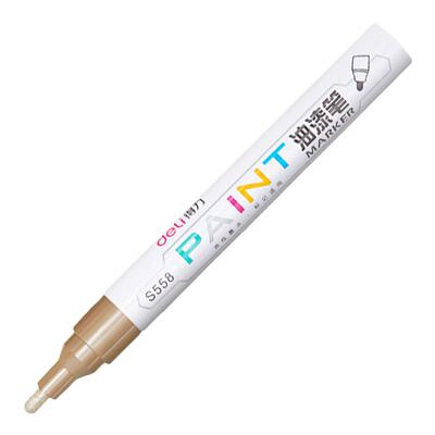 得力补漆笔描碑笔石碑填描字