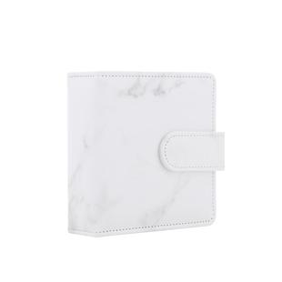 大理石纹一宫格卡册专辑小卡收纳册迷你小相册3寸拍立得单格卡册二次元三寸相册本镭射一宫格内页谷子收纳册