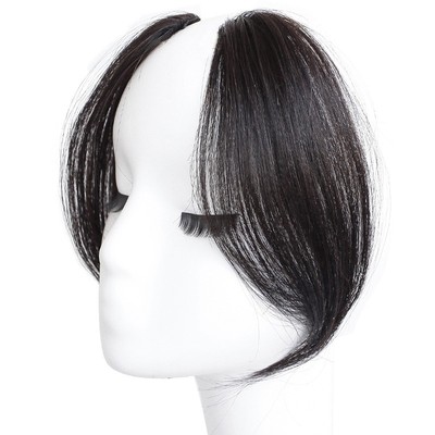 造型神器真发八字刘海发帘假发片
