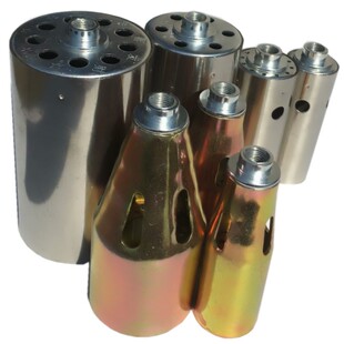 喷火枪火焰枪配件 枪头带底座带喷珠30 35 50型M10X1内丝螺纹喷头