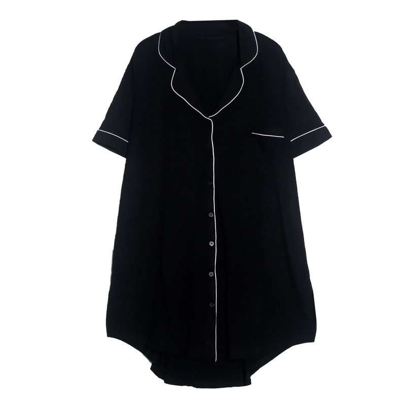 莫代尔女士可爱风开衫大码家居服