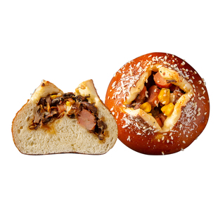 卡布罗森多口味咸口碱水开胃面包饱腹强早餐办公健身代餐零食