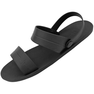 越南橡胶凉鞋二用拖鞋新款泰国轮胎底休闲男鞋耐磨外穿防滑一字拖