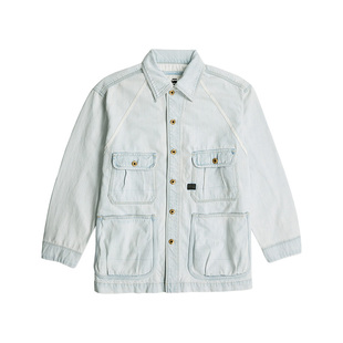 G-STAR RAW宽大13oz休闲工装春秋男士牛仔美式外套夹克潮D26165