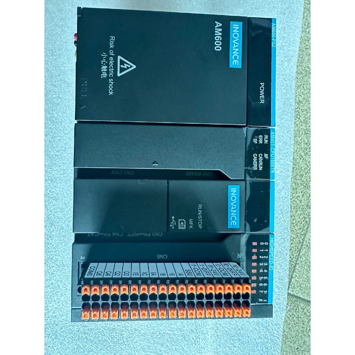 汇川总线PLC电源AM600PS2主机AM40