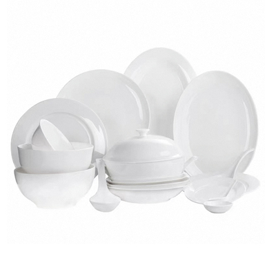 洗碗机专用餐具可微波纯白健康