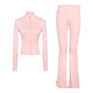 儿童舞蹈练功服女外套长袖女童艺考显瘦芭蕾舞立领舞蹈生运动套装