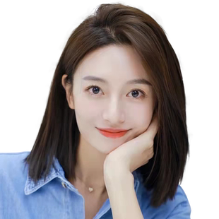 美禾冰丝mono网假发片女头顶增发量蓬松高颅顶真发遮白发刘海发片