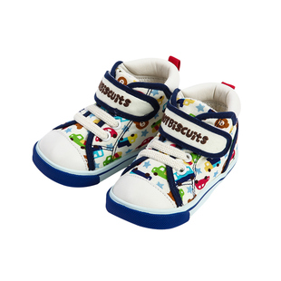MIKIHOUSE学步鞋稳步鞋宝宝四季婴儿鞋印花室内鞋童鞋HOTBISCUITS