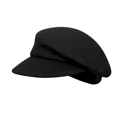 出口韩国大头围羊毛贝雷帽高级感