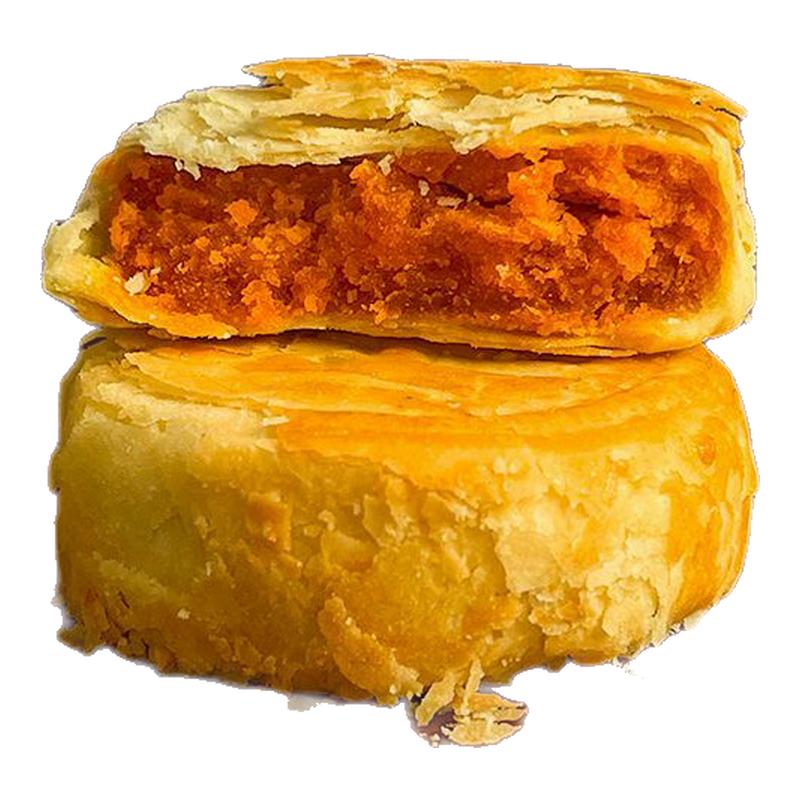 伯香村黄庄月饼礼盒手工酥皮蛋黄酥饼河北石家庄特产五仁传统糕