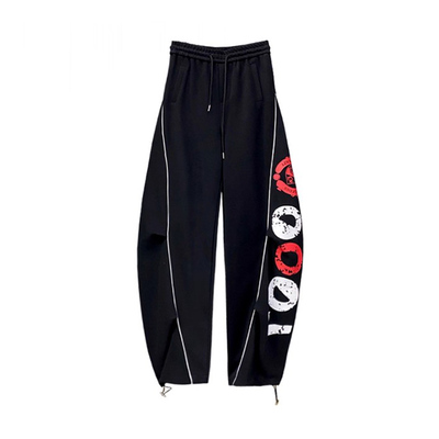 潮牌走秀宽松运动休闲裤