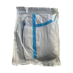 一次性防护服连体带帽养猪防护服加厚养殖场喷漆工厂工作服防尘服