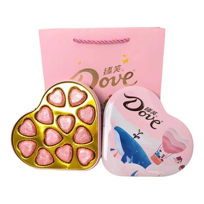 德芙心语巧克力圣诞节送女友
