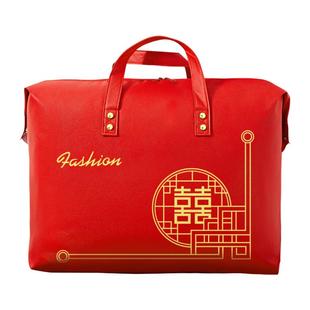 婚庆被子包装袋加厚防尘四件套手提袋结婚喜被子收纳袋整理搬家袋