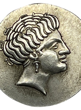 古希腊神话银币硬币项链天后赫拉