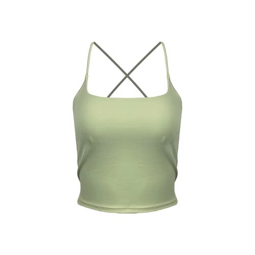 含垫可外穿瑜伽背心女带胸垫速干背心内衣二合一运动瑜伽服吊带夏