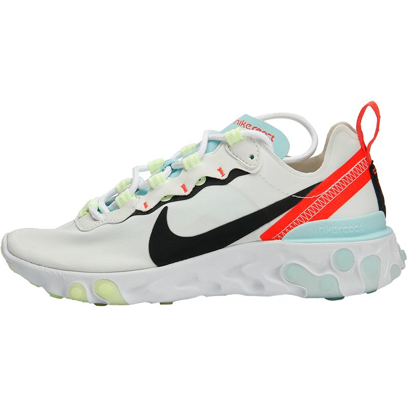 Nike/耐克官方正品React Element 55 男女低帮缓震运动鞋 BQ6166
