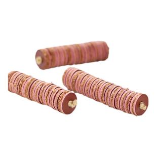 加厚牛皮真皮隔片垫片手串diy配件金刚菩提星月手串佛珠文玩配饰