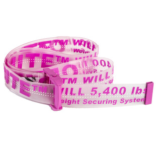 正确版本OFF Belt18SSWHITE新款logo男女透明腰带200cm百搭通用潮