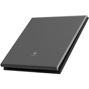 开关插座面板灰色电源16A三孔一开五孔带USB多孔双控家用肤感面板