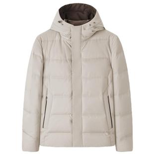 九牧王男装羽绒服2025冬季新款御寒保暖御寒商务休闲男款鸭绒外套