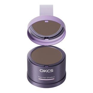 妈生感发际线~OKCS发际线粉填充补发缝头发稀疏遮盖粉阴影修容棒