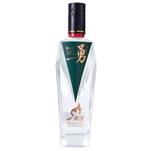 新品关公坊勇光瓶42度勇3简装白酒500ml纯粮酿造湖北名酒经典口感